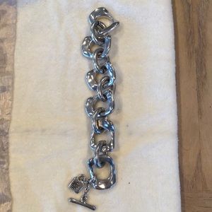 Beautiful silver Uno 50 sterling bracelet.